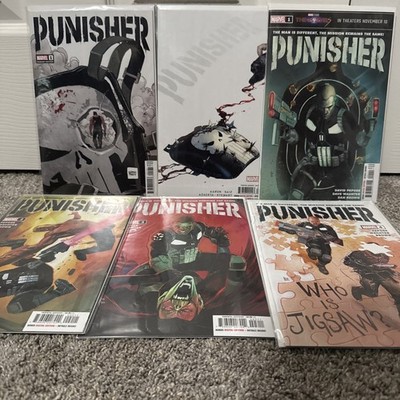 PUNISHER #1 2 3 4 1st print set MARVEL 2024 1st app Joe Garrison & Aaron s 1-2