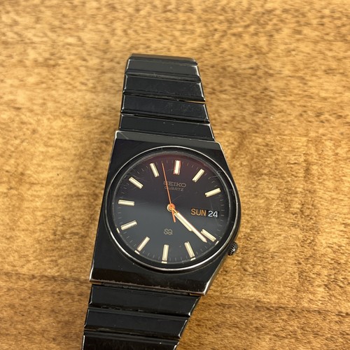 Vintage SEIKO SQ Mens WATCH PUD Asymmetric 8123-7269 JAPAN B1095S Band - READ!!! - Picture 4 of 19
