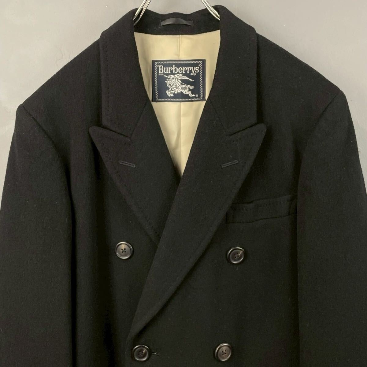 50s buberrys’ wool cashmere chester coat Chesterfield Multi-Piece Structure Hooded Coat in Wool
