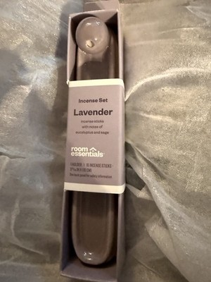 New Room Essentials Incense Set LAVENDER