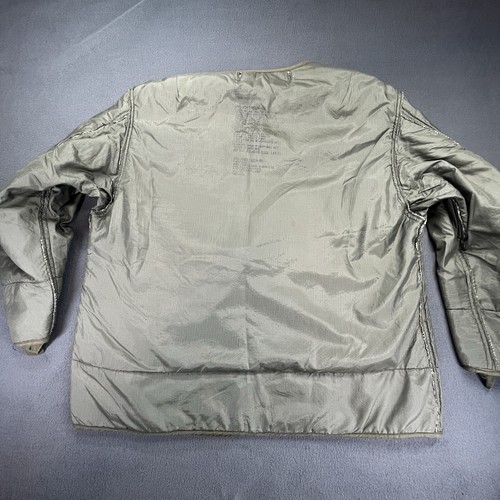 1950s Vintage M-1951 Military Field Jacket Liner Size Medium Korean War Green - Picture 2 of 7