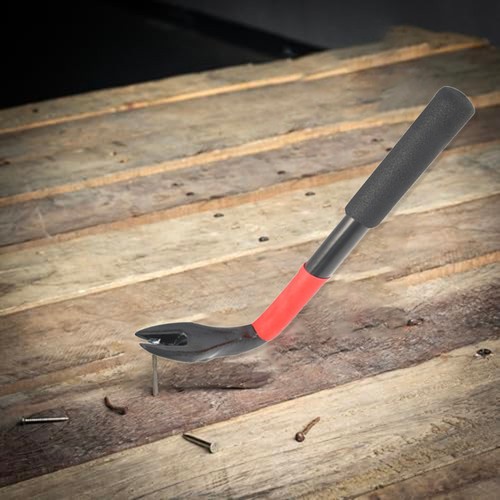 Mini Nail Puller 9 Inch Pry Bar with Heat Treated Steel and Antislip Handle - Picture 8 of 8