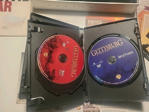 Gettysburg Director Cut Case Gods And Generals Extended Directors Cut DVD Coin - Imagen 8 de 12