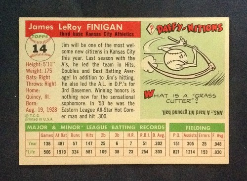1955 Topps Baseball Pick a Card Complete your Set  EX-NM+ #11-178 Many  Hi Grade - Picture 6 of 76