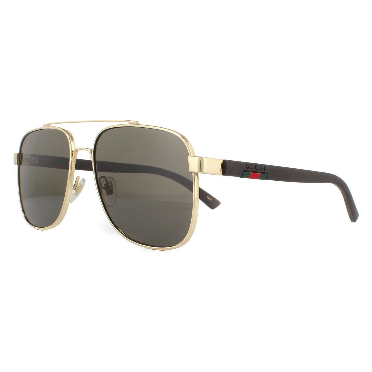 Gucci Sunglasses GG0422S 003 Gold Brown | eBay