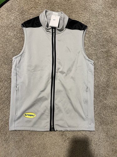 Nike Men’s Therma Fit Golf Vest Grey Size Medium Butterball NEW - Picture 1 of 3
