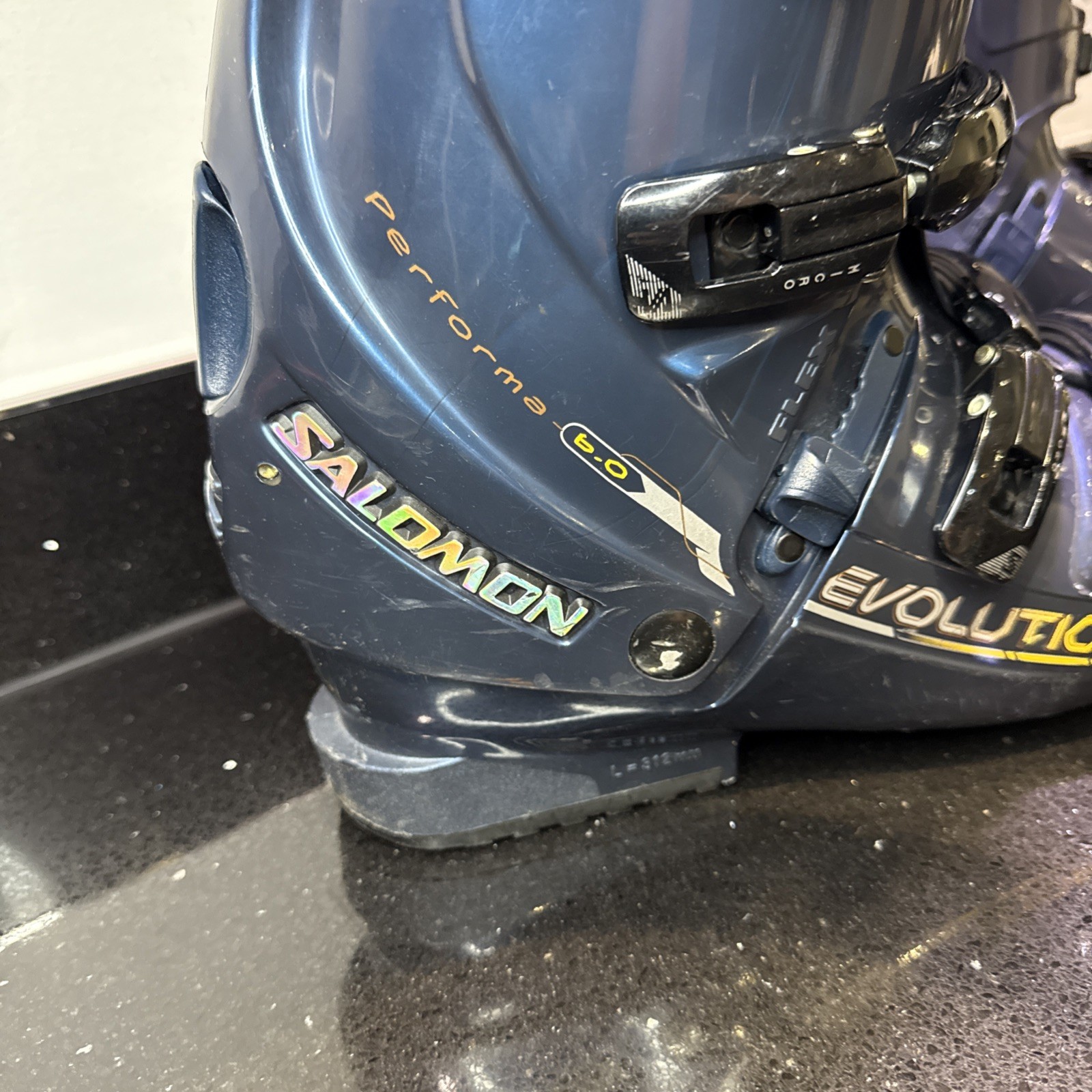 Scarponi da sci uomo Salomon Evolution 6.0 Performa taglia 345 27 5 TAGLIA UK 8 5