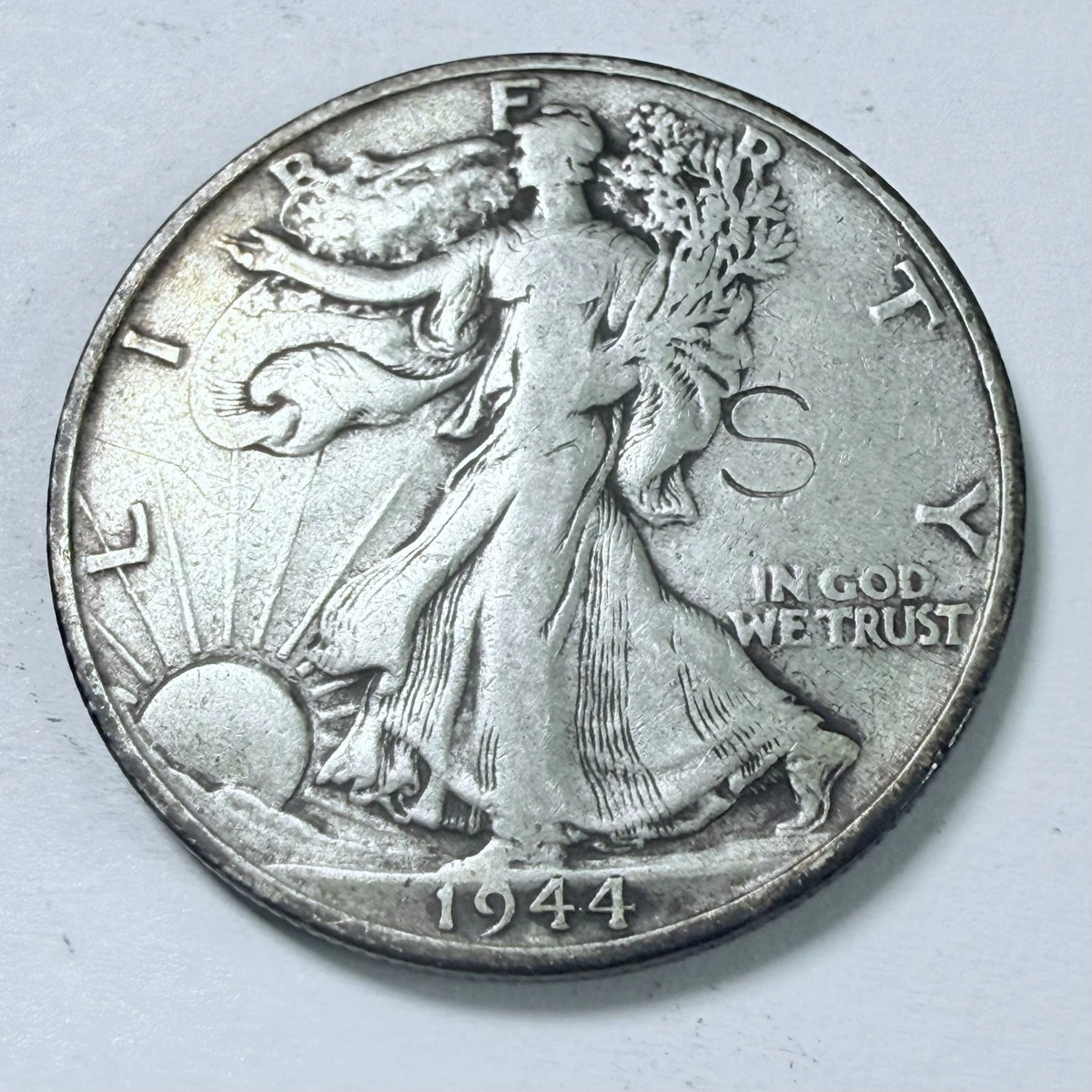 Uncertified 1944 Year Liberty Walking Half Dollars (1916-1947) for
