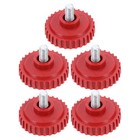 5pcs Digital Scales Screw-In Feet Supports Replacement M10 Non-Slip Plastic