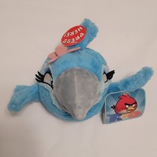 Rare NWT Commonwealth Angry Birds Rio Jewel Plush 8"