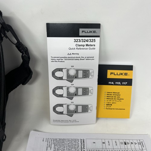 Fluke FLUKE-117/323 KIT Electricians Digital Multimeter Combo Kit - Picture 11 of 14
