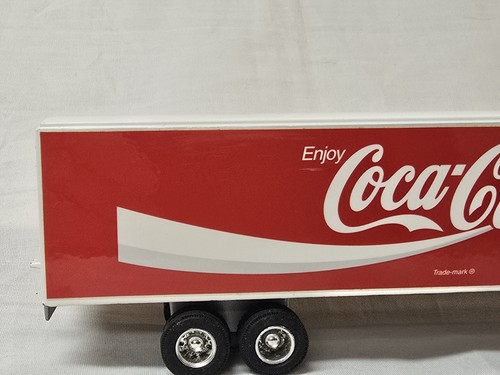 Ertl 1/64 Kenworth K100 Coca Cola Diecast Semi Truck Cab & Trailer COE..No Box - Picture 12 of 19