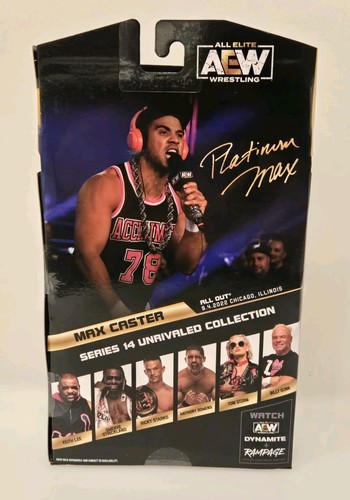 Neu im Karton All Elite AEW Wrestling Max Caster Figur 6" Scale - Bild 3 von 6