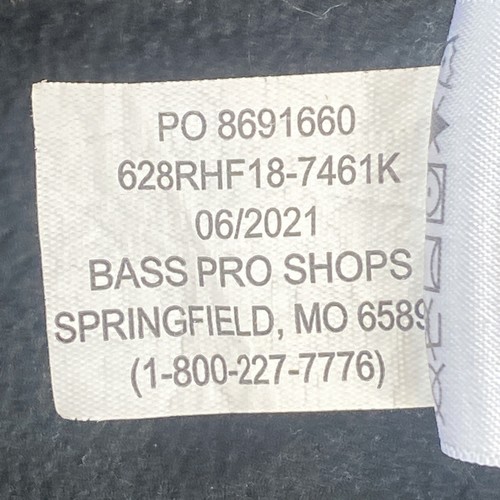 Red Head Brand Fleece Black Vest Size Large Bass Pro Shop - Picture 7 of 7