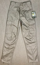 Rothco BDU Cargo Pants Size Extra Small XS Old Khaki Battle Dress Uniform NEW