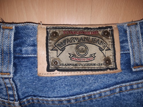 Vintage Jeans von Armani: Gr. S oder 36 - Bild 6 von 6