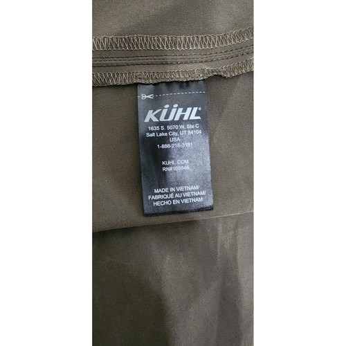 (2) Kuhl Mens XXL Short Sleeve Button Up TuffleX Shirts Green Hiking Outdoor - Picture 6 of 11