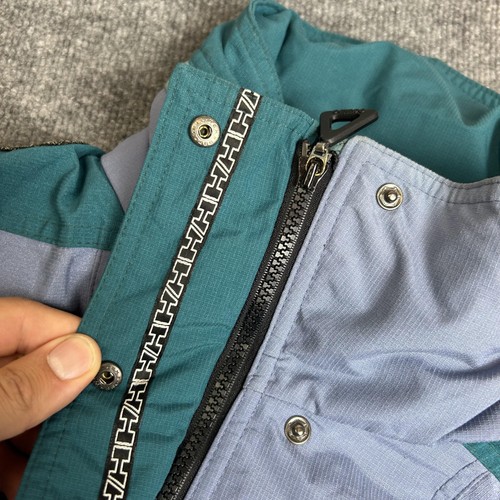 Chaqueta Helly Hansen DE COLECCIÓN Para Hombre Pequeña Gris Teal Equipe Navegación Nite-Vision Años 90 - Imagen 4 de 10
