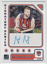 2023-24 Panini Donruss EuroLeague Matthew Castello Signature Series Baskonia