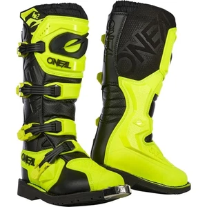 Oneal Rider Pro 2 Motorcycle Boots MX Off-Road Neon Yellow