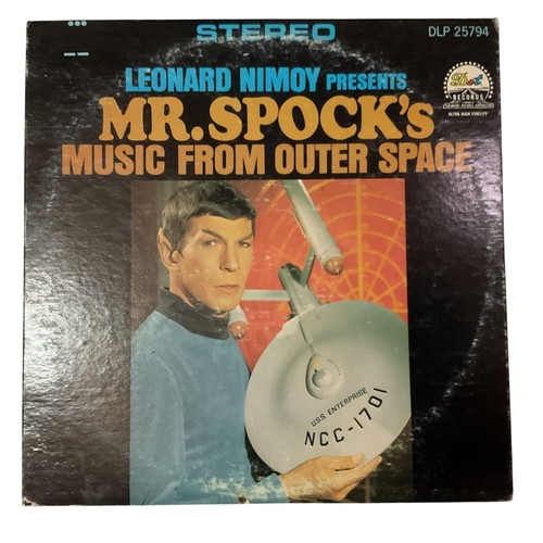 Leonard Nimoy Presents Mr. Spock's Music From Outer Space LP Vinyl Album 1967