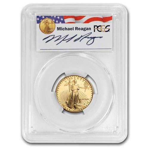 1990-P 1/4 oz Proof American Gold Eagle PR-69 PCGS (Reagan) - Picture 1 of 4