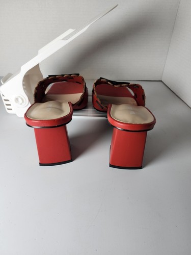 Elegante rote Damen Heels, Größe 11 - Bild 3 von 5