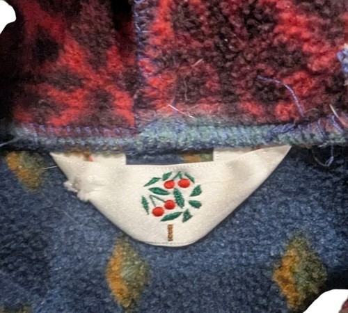 Vintage REI Women's XS? S? Polartec Fleece Hoodie Jacket Sherpa USA Winter - Picture 4 of 8
