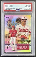 2024 Topps Mike Trout Home Field Advantage SSP CASE HIT #HFA8 PSA 10 GEM MINT 🔥