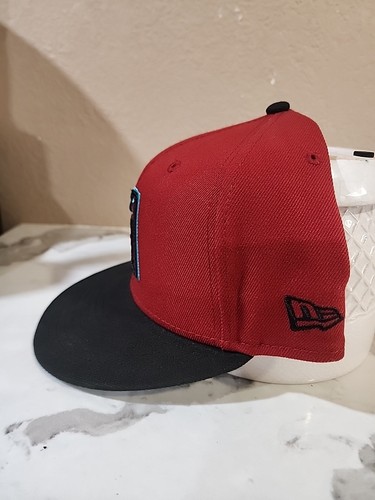 New Era 59fifty Authentic Collection Arizona Diamondbacks Red/Maroon Hat size 8 - Picture 2 of 4