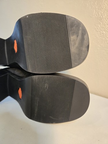 Botas de motociclista Harley Davidson de cuero negras para mujer talla 10 - Imagen 15 de 19