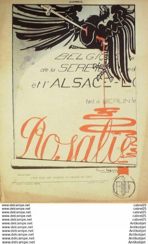 La Baionnette 1916 # 052 (Rosalie) Hautot Iribe Fabiano Legrain Meunier - Bild 2 von 5