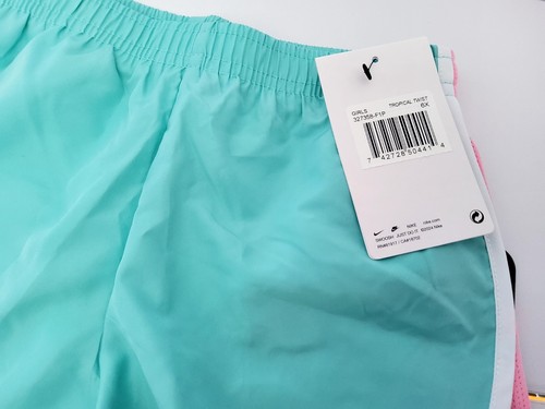 Nike Girls (Little Kids) Dry Tempo Dri-FIT Shorts – Tropical Twist Size 6X NWT - Picture 2 of 6