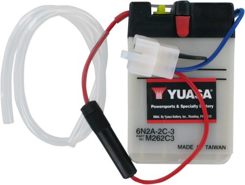 Yuasa 6N2A-2C-3Conventional 6 Volt Battery YUAM262C3 Y6N2A-2C-3 49-1618 258039 - Bild 1 von 5