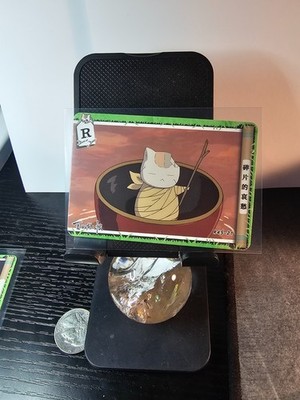 Nyanko-Sensei Madara Bowl R45-21 Natsume Yuujinchou Rare Card Free Shipping
