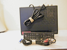 GENUINE ZENITH DIGITAL TO ANALOG TV CONVERTER BOX WITH  REMOTE CONTROL (DTT901)