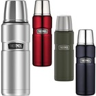Thermos 16 oz Bouteille de boisson isolée sous vide en acier inoxydable King