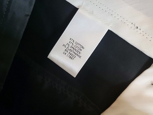 Banana Republic Jackson Cuffed Bermuda Dress Shorts Black Size 8 NWT - Picture 5 of 5