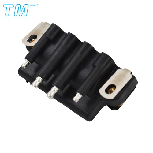 Fit For Johnson Evinrude Dual Plug Wire Ignition Coil 0583740/583740/18-5170 - Foto 2 di 12