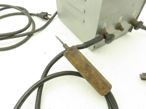 Luma Electric Equipment No. 130 Etcher Tool Spot Welder Soldering Iron 13A 120V - Picture 5 of 11