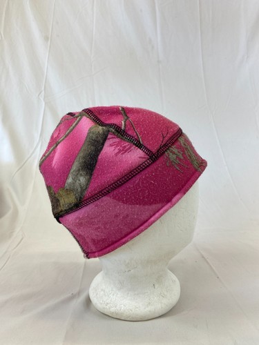 Damen Realtree Beanie Jagd Pferdeschwanz rosa warm Outdoor Sport Fleece Camouflage - Bild 5 von 11