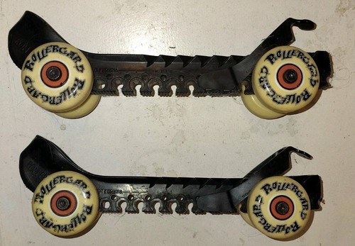 RollerGard Ice Skate Guards Hockey Skates Wheels Roller Guard Black Fit All Size - Picture 3 of 5