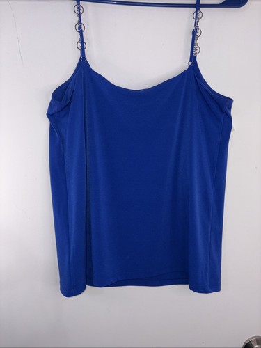 NEW! Michael Kors Bold Blue Chain Logo Straps Women Size XSmall New Without Tags - Picture 10 of 13