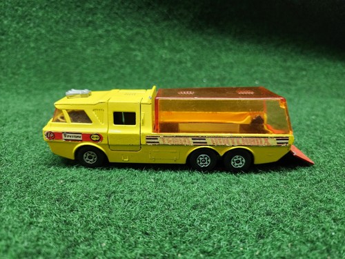Vintage 1972 Matchbox Super Kings K-7 Racing Car Transporter Made In England