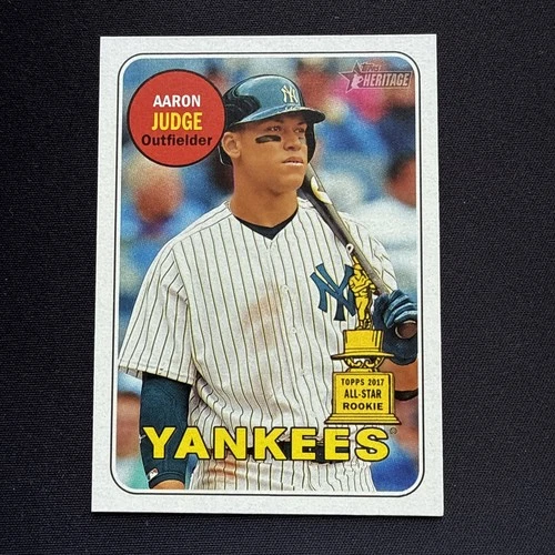 2018 Topps Heritage Aaron Judge #25 Topps All Star Rookie Cup - NY Yankees