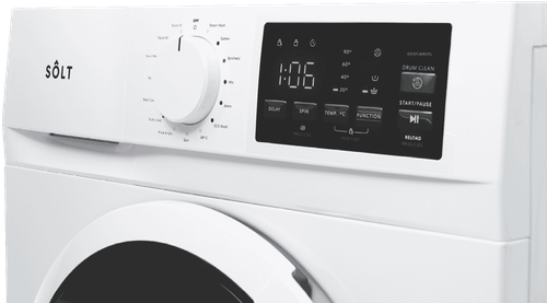 Solt 8kg Front Load Washing Machine GGSFLW800W - Picture 4 of 10