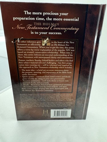 Holman New Testament Commentary - John by Kenneth Gangel (2000, Hardcover) - Picture 2 of 2