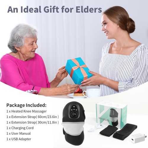 Cordless Knee Massager with Red Light Heating-3 in 1 Knee Shoulder Elbow Mass... - Picture 7 of 8