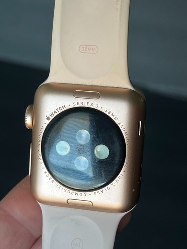 Apple Watch Series 3 38mm Rose Gold Aluminum GPS – Works, Scratches - Picture 8 of 12