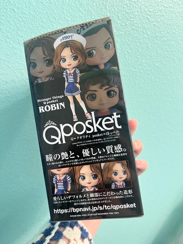 Banpresto - Figura Stranger Things - Robin Q Posket 14 cm - 4983164180411 Foto 2 de 2